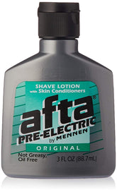 Mennen Afta Pre-Electric Shave Lotion 3 oz Pack of 2 bottle