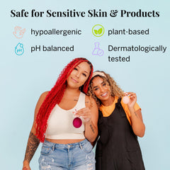 pH balanced menthol based wipes for sensitive skin