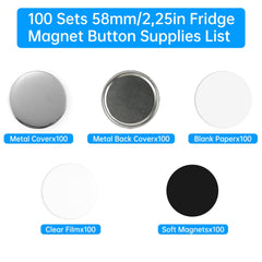58mm metal back cover image