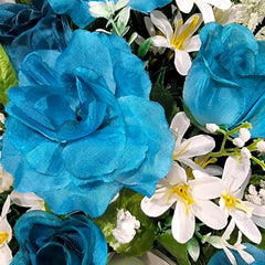 Metal saddle frame with four legs and protective rubber tips