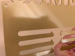 Medal hanger width 14 inches