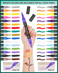 Metker 77 stencils for tattoo designs