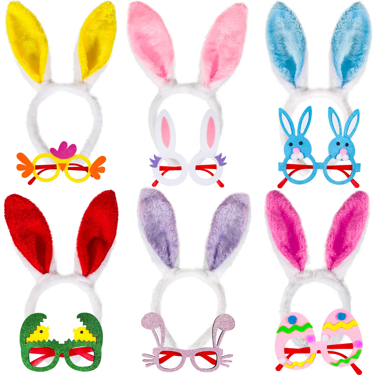 MGparty Easter headbands with bunny ears