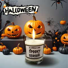 Ghost themed glass cup with straw in MHSMHL Boo Basket Stuffers for Women