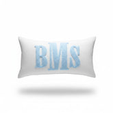 mia'spillow-lab monogram punch needle pillow product image