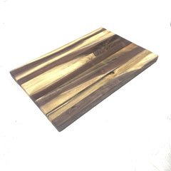Michigan Walnut sapwood cutting board 15x10 with built-in handles