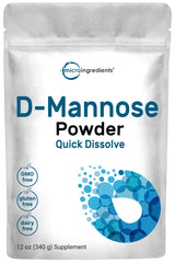 Micro Ingredients D Mannose Powder 12oz bottle