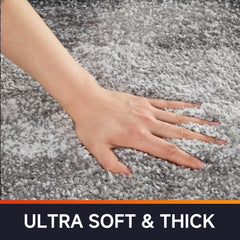 soft plush microfiber bath mat for bathroom