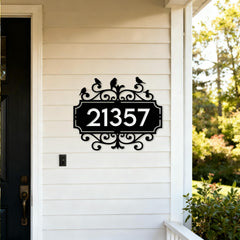 Outdoor wall decor for weddings or housewarmings