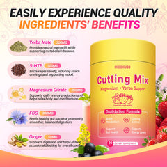 Digestive health support from MIDDKUOO Cutting Drink Mix with FOS