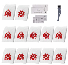 Miele FJM vacuum bags 12-pack compatible with Compact C1 C2 and S-series