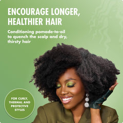 Rosemary & Mint Hair Pomade for Women and Men packaging
