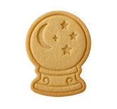 Mighty Gadget crystal ball cookie cutter stamp 4x3 inch size