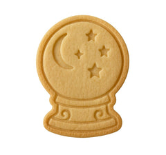 Mighty Gadget crystal ball cookie cutter stamp 4x3 inch size