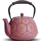 MILVBUSISS Cast Iron Teapot 40oz front view
