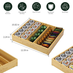 K Cup Pod Storage tea bag organizer capacity 24-36