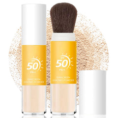 Box label for Mineral Sunscreen Setting Powder SPF 50