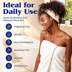 SPF 45 zinc oxide sunscreen for sports and outdoor activities