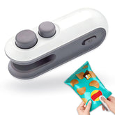 Compact Mini Bag Sealer handheld device for sealing and cutting snacks