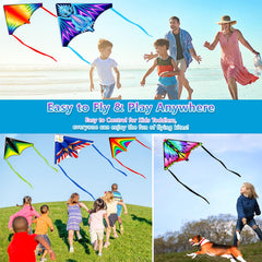 Mini finger launcher kites for indoor and outdoor use