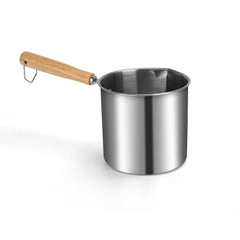 Dishwasher-safe mini fryer pot for easy cleaning