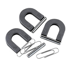 Mini horseshoe magnets with bar set of 12 size 1 1/4 inch for classroom science