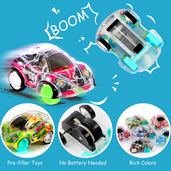 Colorful mini cars party favors classroom prizes