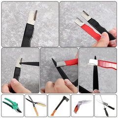 Carbide multipurpose sharpener for knives and pruners