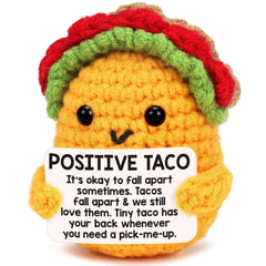 Mini Taco crochet gift suitable for Christmas and birthdays
