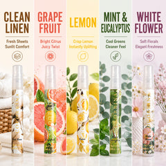 Grapefruit scent travel toilet spray bottle