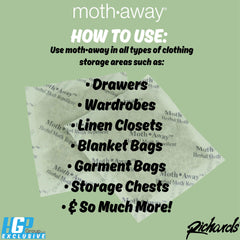 Hanging hooks included for wardrobe use image