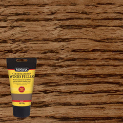 Walnut color matched wood filler for indoor outdoor use