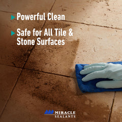 Tile grout stone cleaner packaging