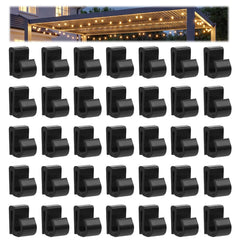 Mirador Pergola string light clips for outdoor use