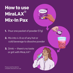 MiraLAX box highlighting physician recommended status