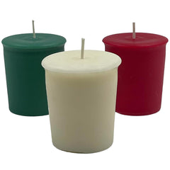 Mister Candle Mistletoe scent votive candle packaging