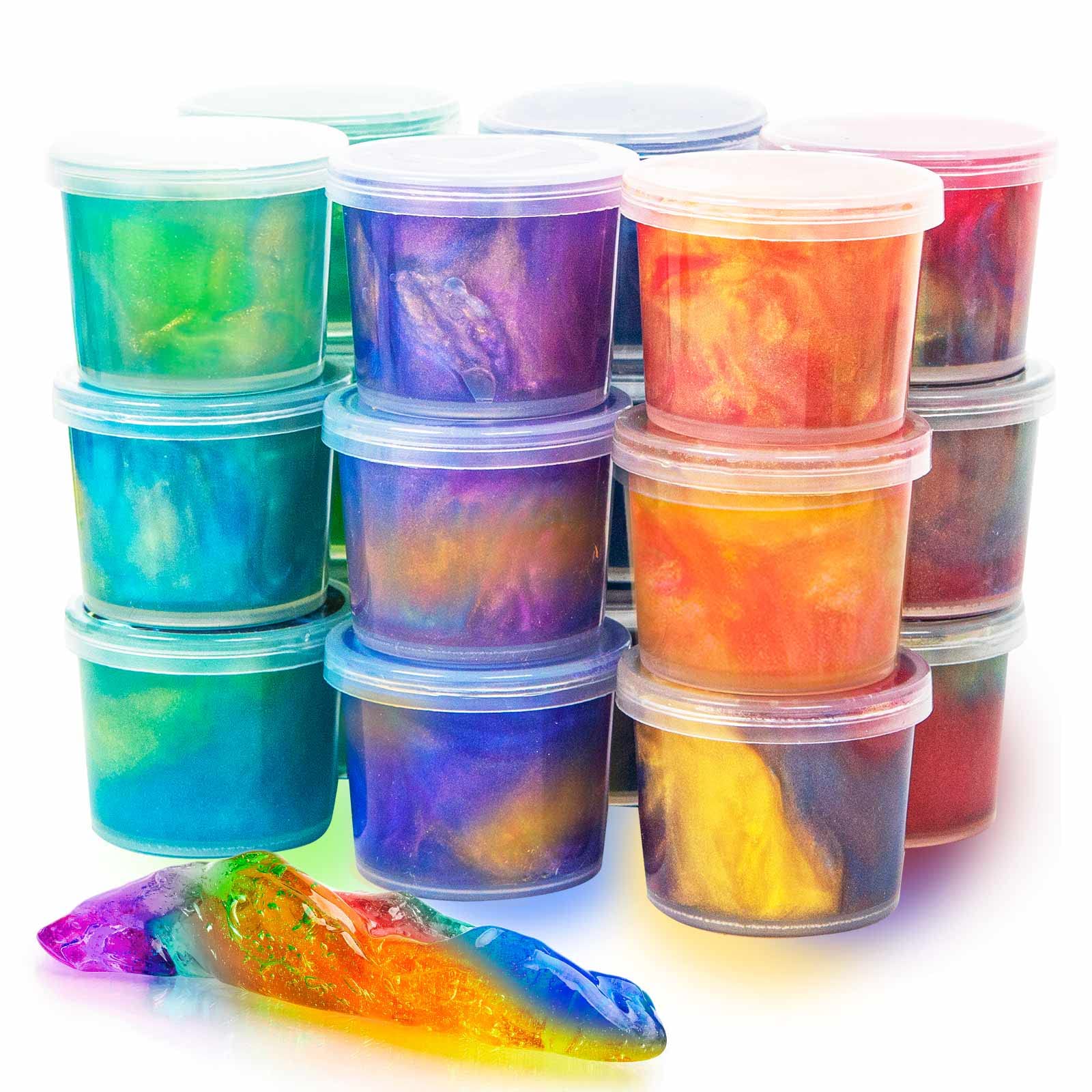 MiVRIU galaxy slime 24 pack packaging