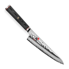 Miyabi Mizu SG2 5.5 inch prep knife hammered Tsuchime blade