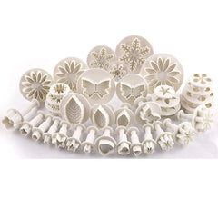 MOACC cake tools 36 piece fondant plunger set overview