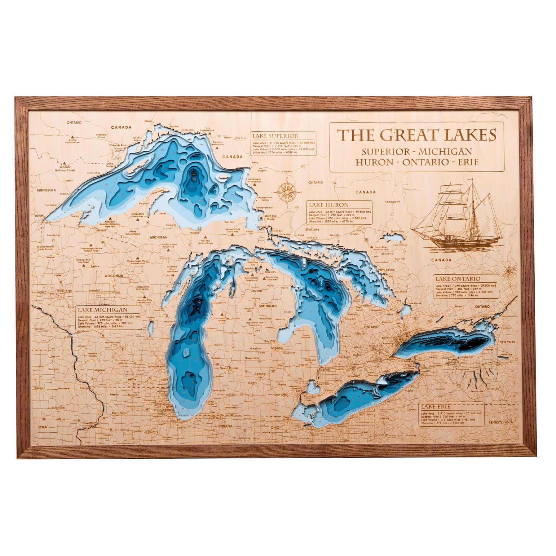 Moc Tho Great Lakes wood map 9-layer depth detail