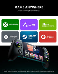 Mocagen MC200 connected to iPhone and Android phones for gaming
