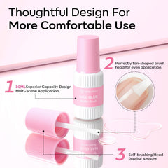 Modelones quick dry nail glue no lamp needed