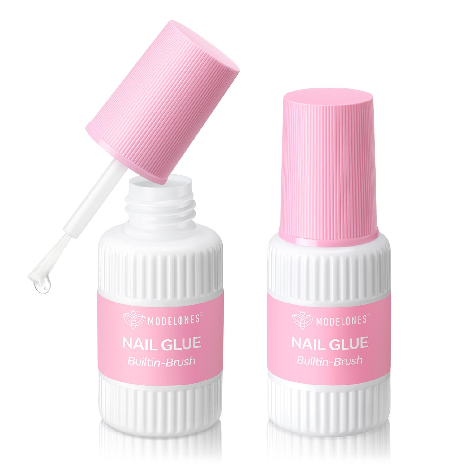 Modelones nail glue for press ons 20 ml bottle