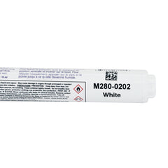 Wood furniture scratch repair marker shown with acrylic chisel-tip for interior use