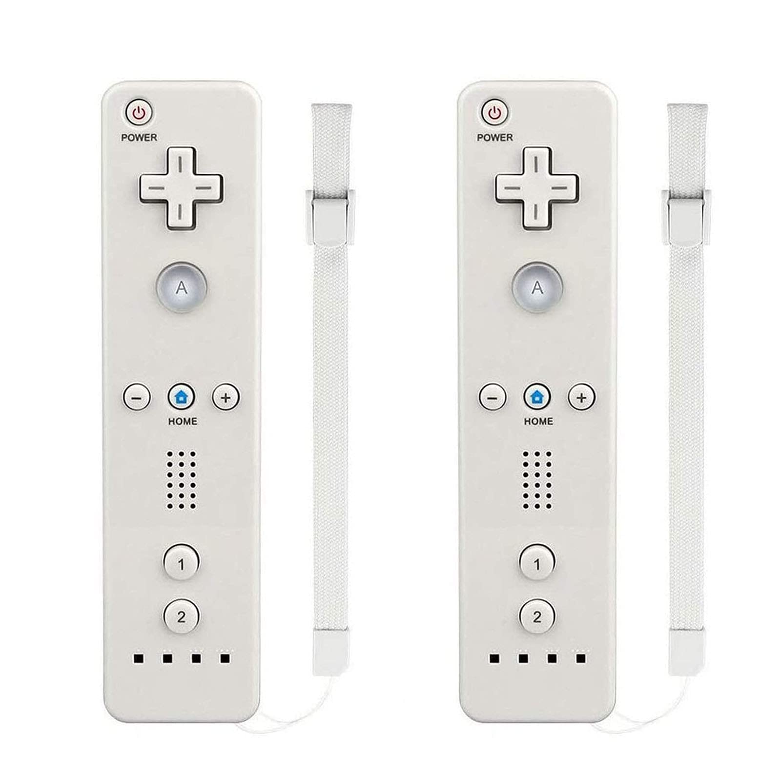 MOLICUI Wii Remote Controller white pair