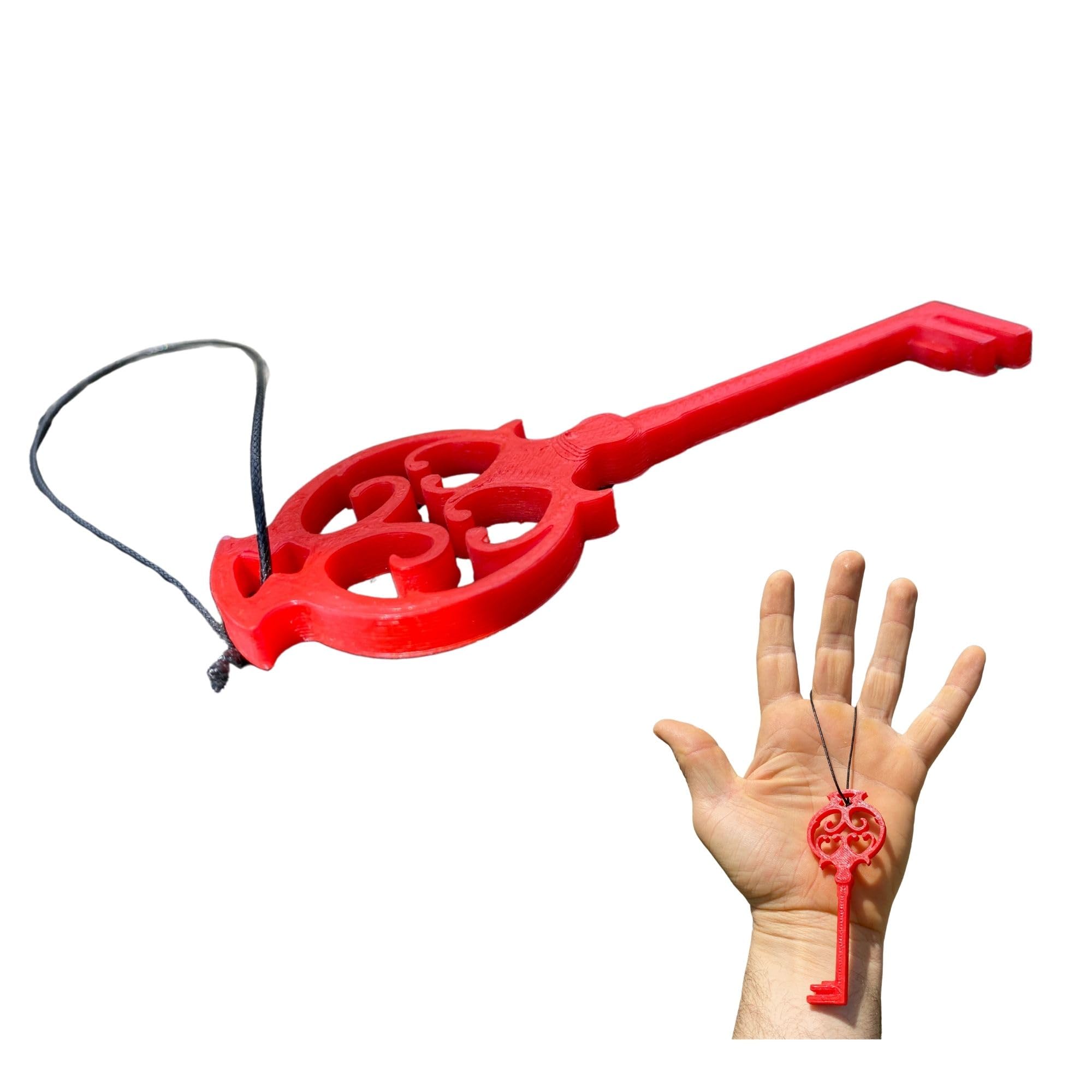 Mombi's Key fantasy inspired replica product on display