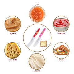 MONGSEW hamburger pattern spreader blade and handle design