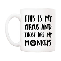 monkey coffee mug 11oz