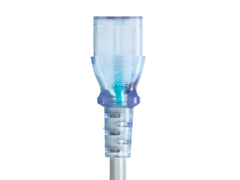 Clear-plug hospital-grade power cord Monoprice 6 ft gray