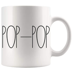 Moon9xx POP-POP Mug Gifts 11oz coffee mug for Christmas